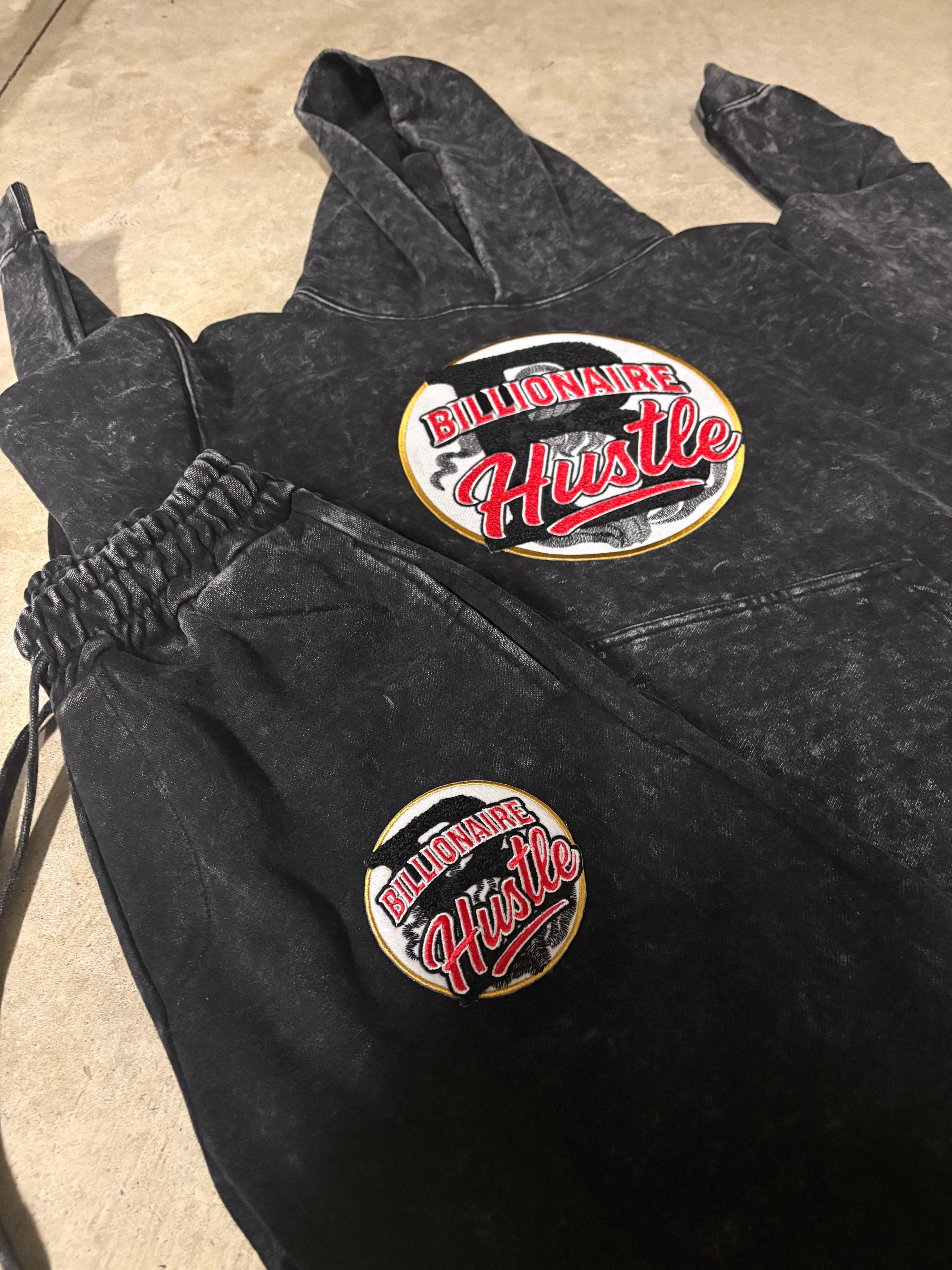 Billionaire Hustle 2.0 Chenille Acid Wash Set