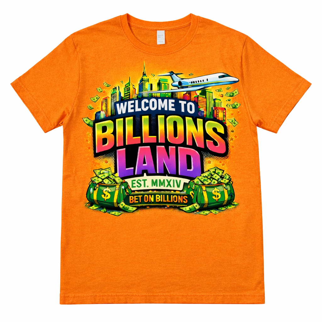 Welcome To Billions Land Tshirt
