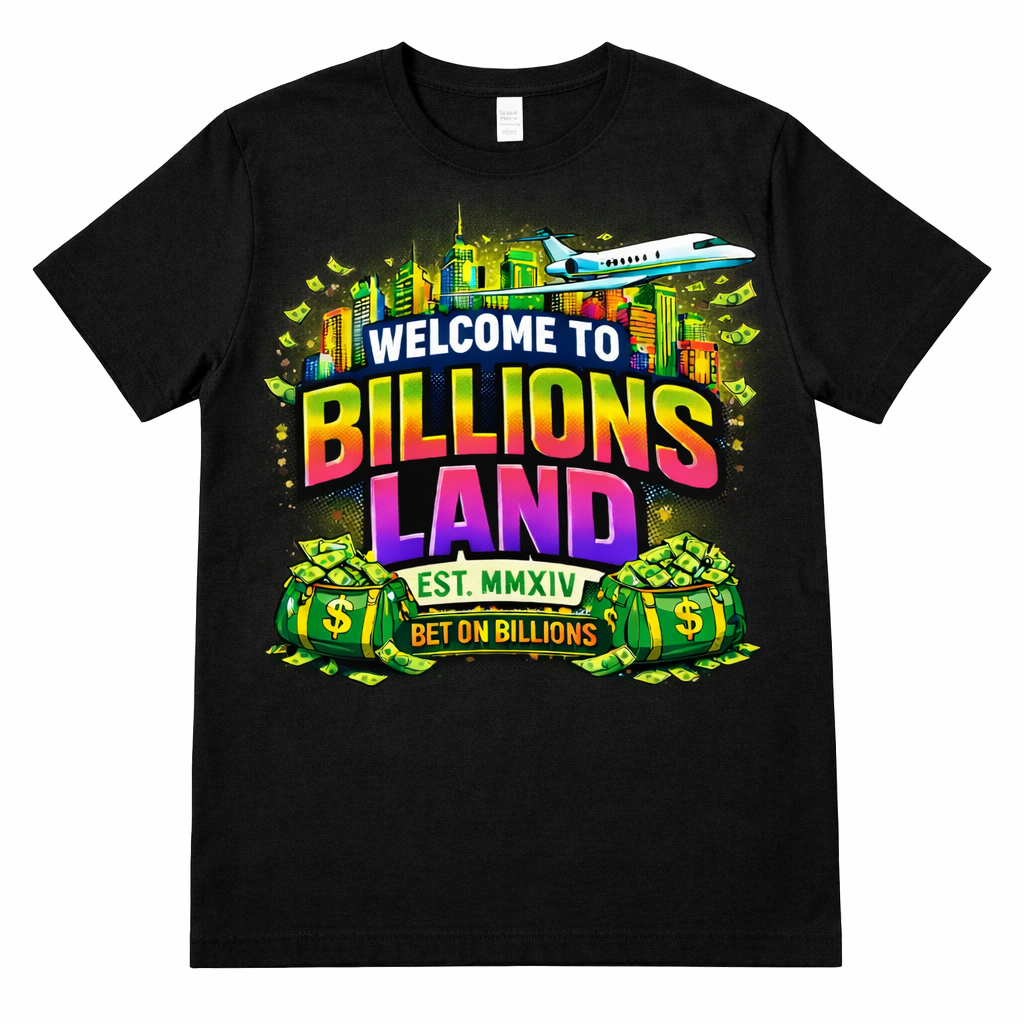 Welcome To Billions Land Tshirt