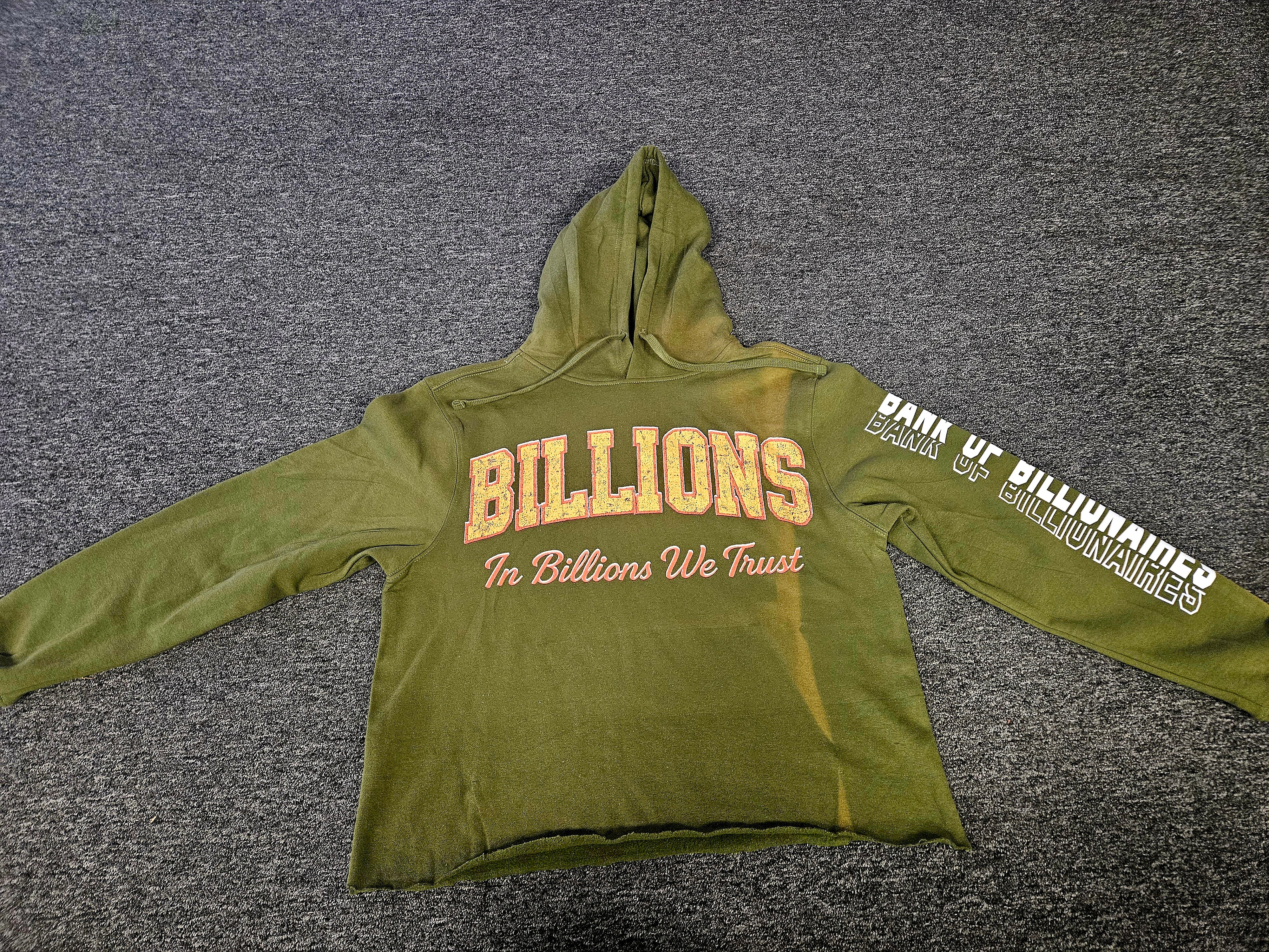 Billions Crop Sunburned Hoodie